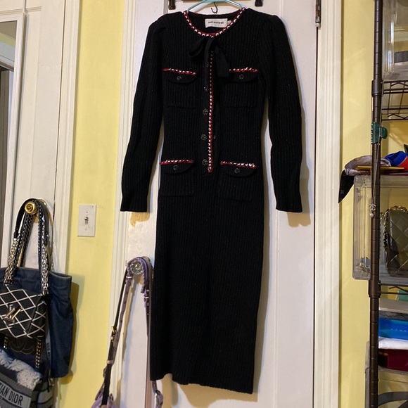 Self Portrait Knit Long dress - Picture 6 of 9